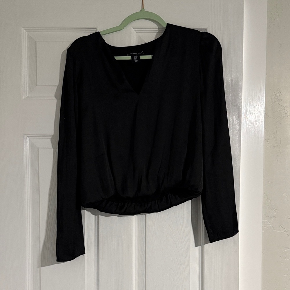 Elegant Black Women's Top